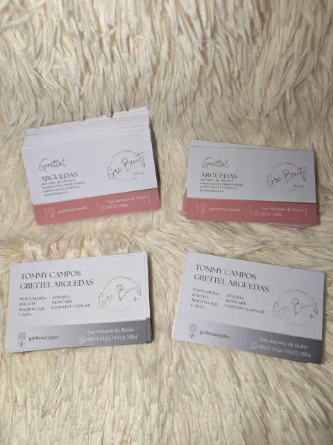 Tarjetas de presentación