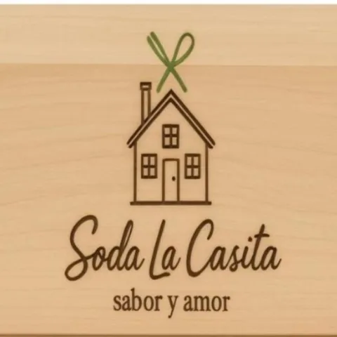 Logo de Soda la casita sabor y amor